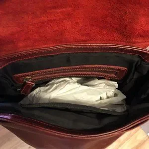 Scully Leather Backpack Burgundy Skully | Bags | Scully Leather Backpack Burgundy | Poshmark main image 2